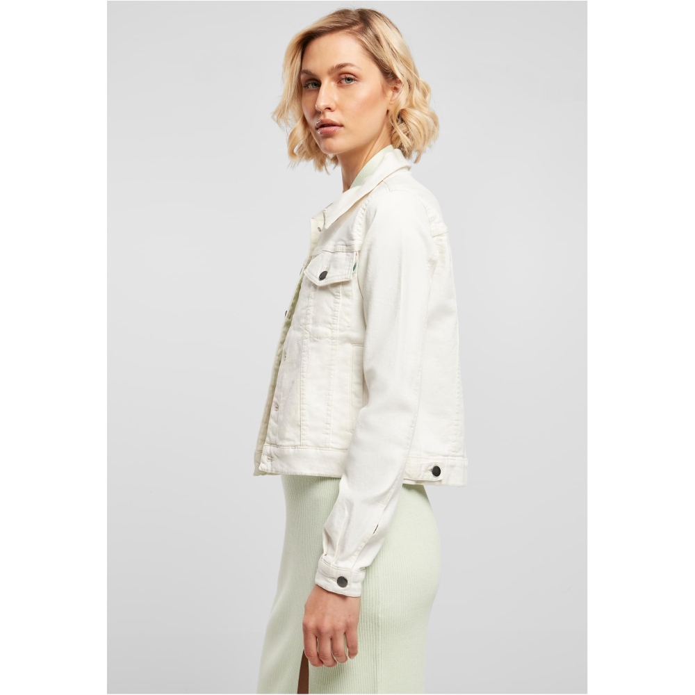 Urban Classics - Organic Denim Jacket - White